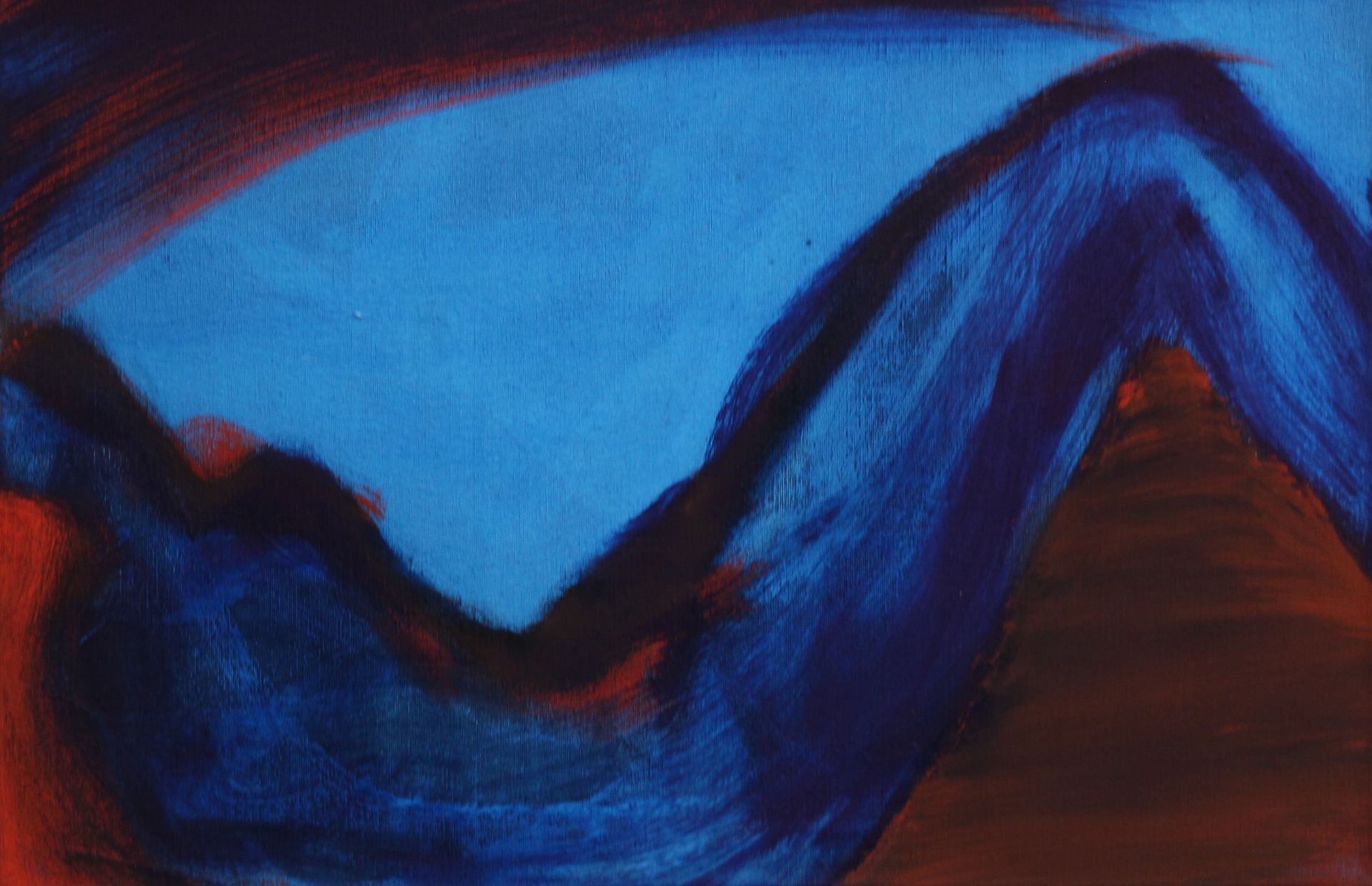 "La sieste de Diotime" 40x61 cm  2020 ® vendu 